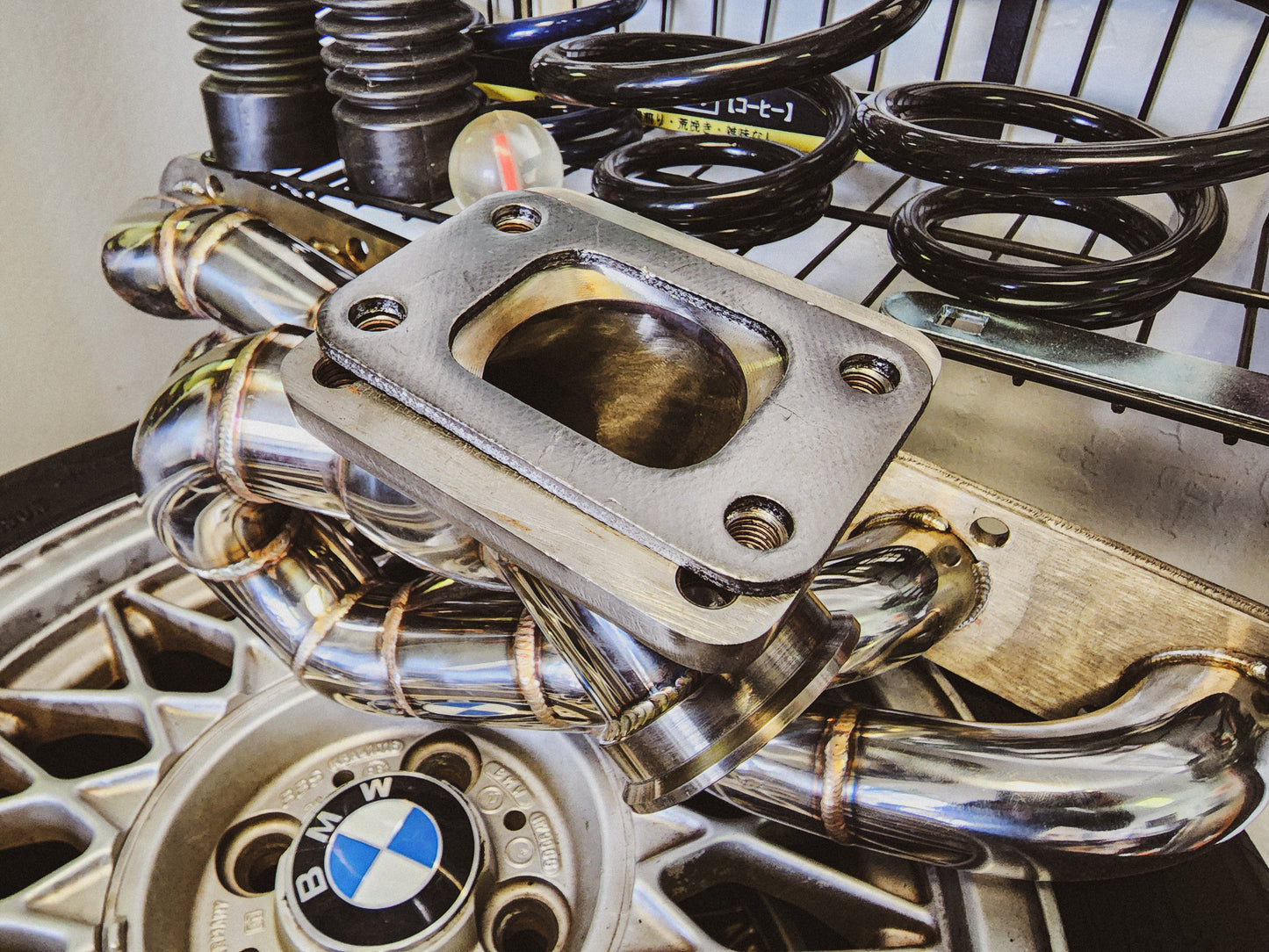 BMW M20 HD exhaust manifold gasket set Turbo
