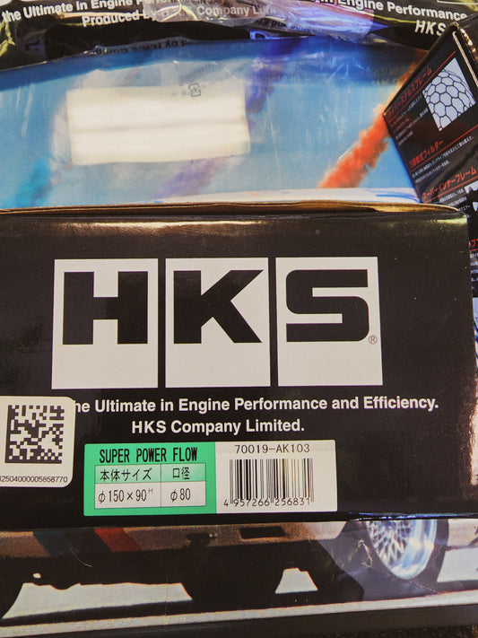 Genuine HKS Superpower flow air filter 3" 80mm HKS 150-80
