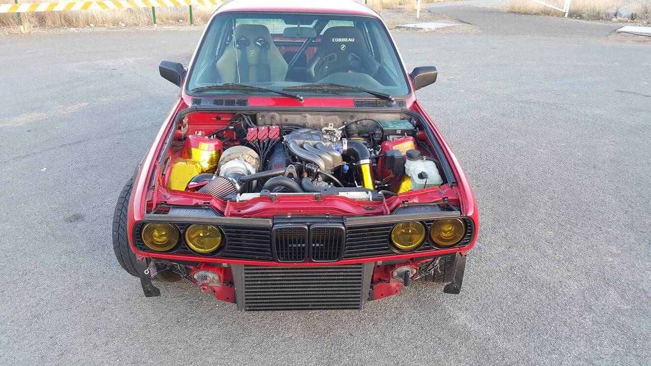 BMW E30 M20 325i Kamotors Canyon Crusher Turbo kit w/o ECU